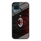 AC Milan Abstract Pattern Samsung Galaxy A12 Case