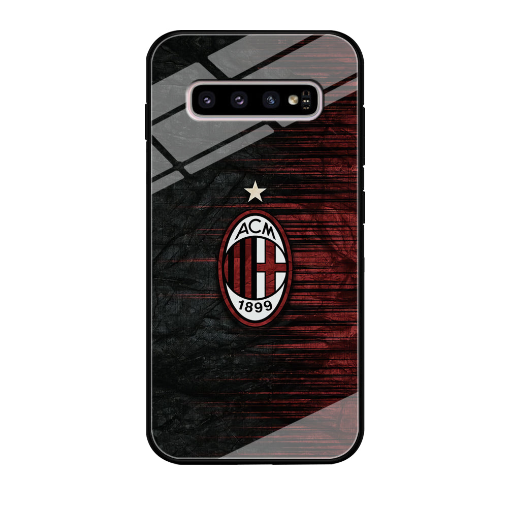 AC Milan Abstract Pattern Samsung Galaxy S10 Plus Case