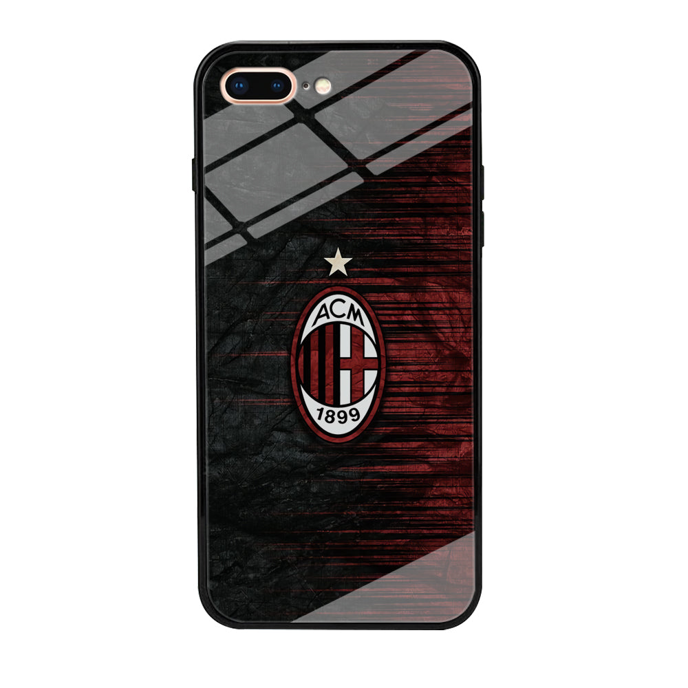 AC Milan Abstract Pattern iPhone 8 Plus Case