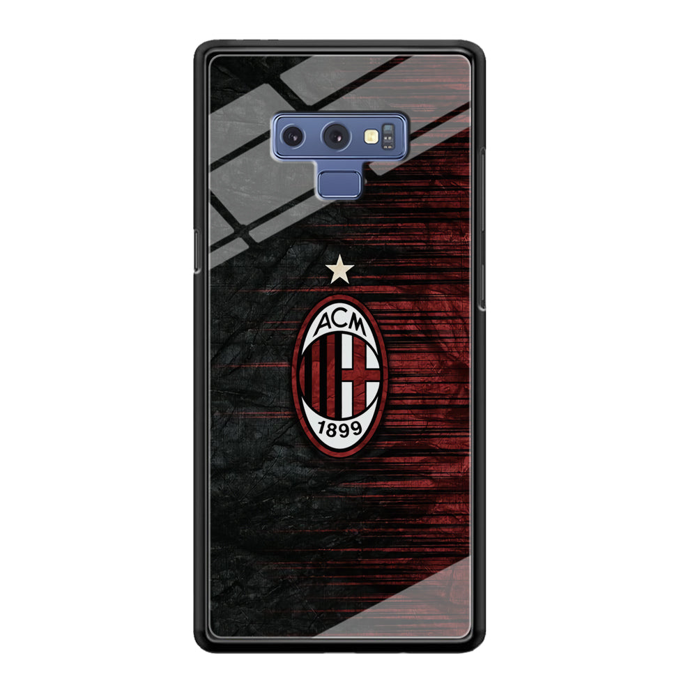 AC Milan Abstract Pattern Samsung Galaxy Note 9 Case