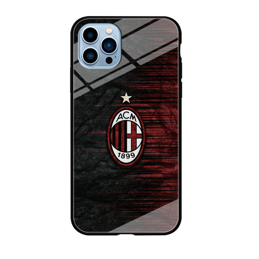 AC Milan Abstract Pattern iPhone 12 Pro Case