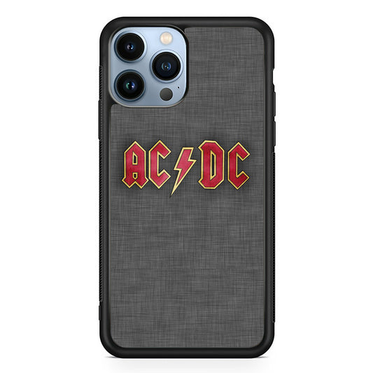 AC DC Grey Serrate Wallpapers iPhone 13 Pro Case