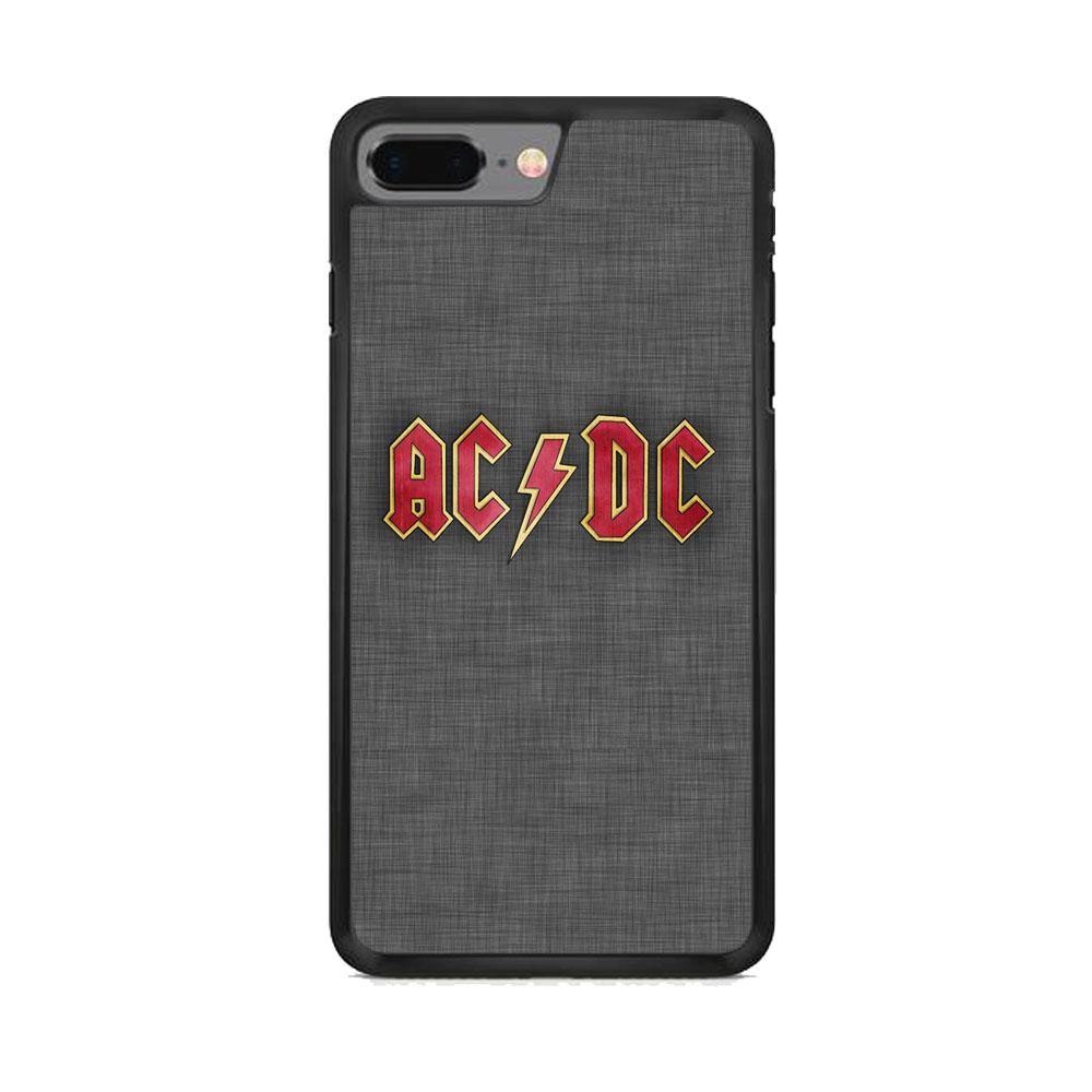 AC DC Grey Serrate Wallpapers iPhone 8 Plus Case - ezzyst