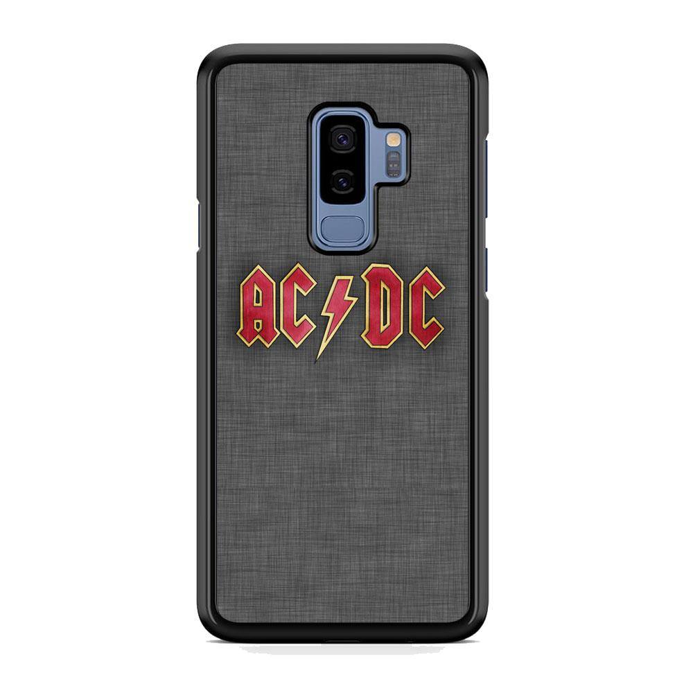 AC DC Grey Serrate Wallpapers Samsung Galaxy S9 Plus Case - ezzyst