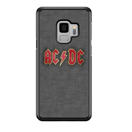 AC DC Grey Serrate Wallpapers Samsung Galaxy S9 Case - ezzyst