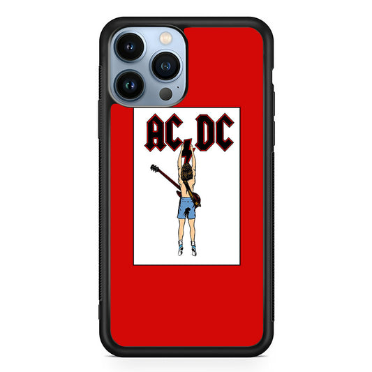 AC DC Logo In Frame iPhone 13 Pro Max Case