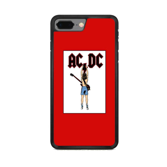 AC DC Logo In Frame iPhone 7 Plus Case - ezzyst
