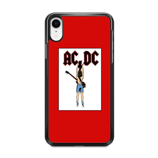 AC DC Logo In Frame iPhone XR Case - ezzyst