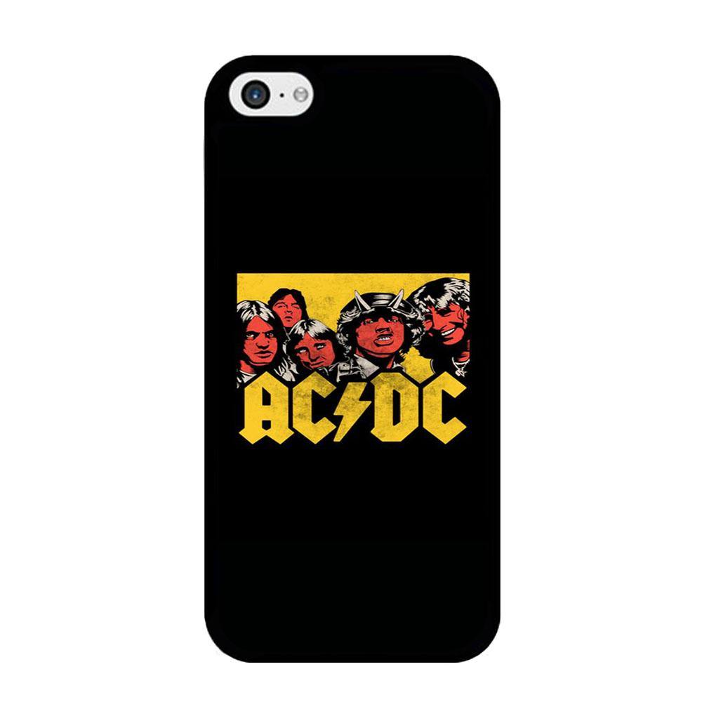 AC DC Player Cartoon Logo iPhone 5 | 5s Case - ezzyst