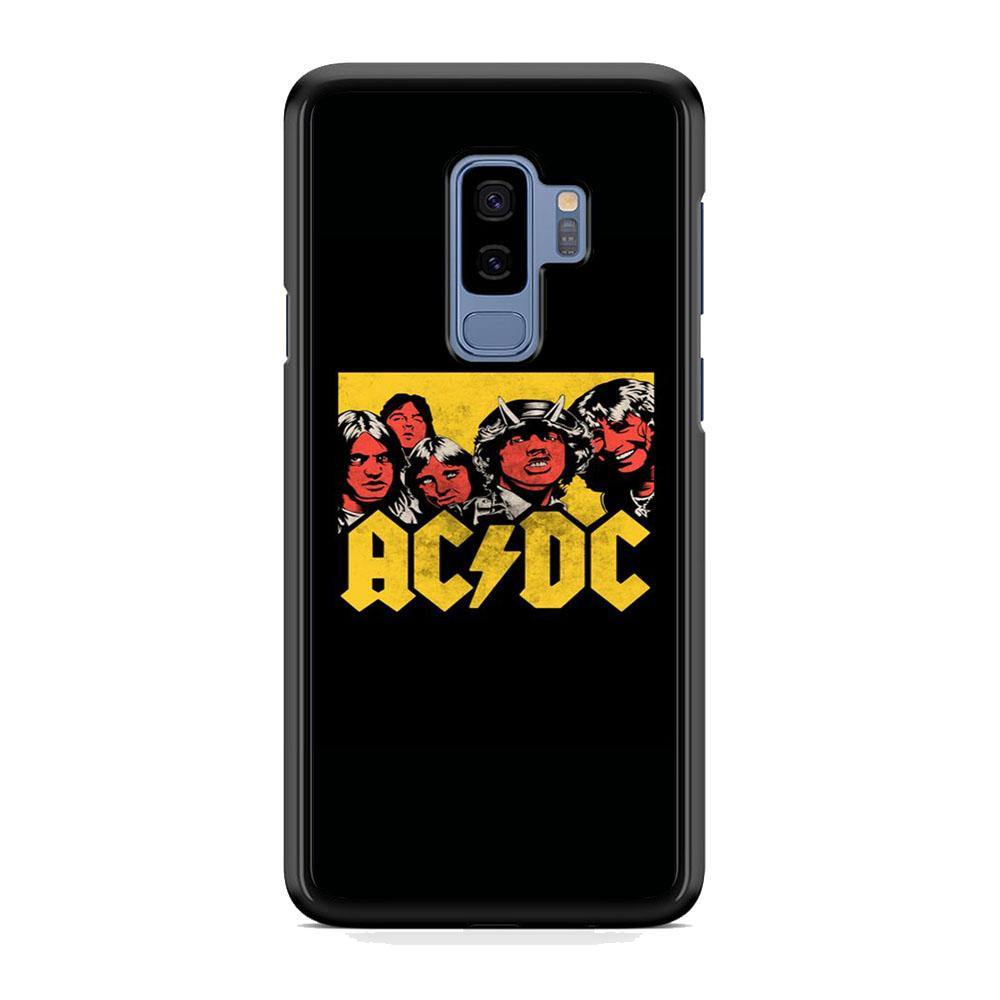 AC DC Player Cartoon Logo Samsung Galaxy S9 Plus Case - ezzyst