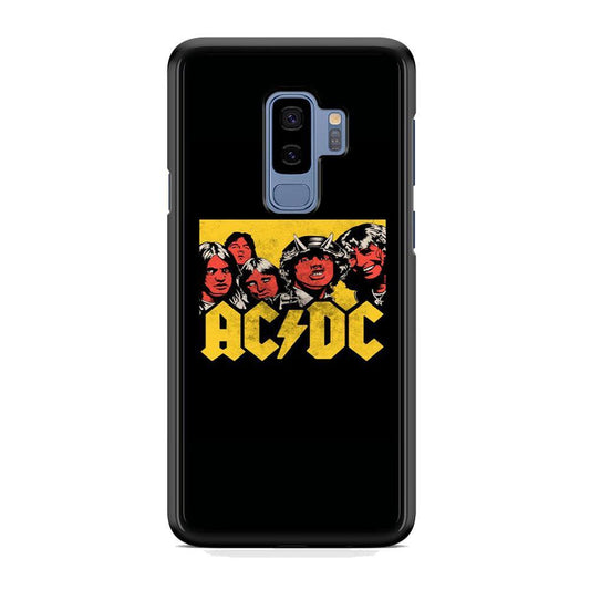 AC DC Player Cartoon Logo Samsung Galaxy S9 Plus Case - ezzyst