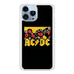 AC DC Player Cartoon Logo iPhone 13 Pro Max Case