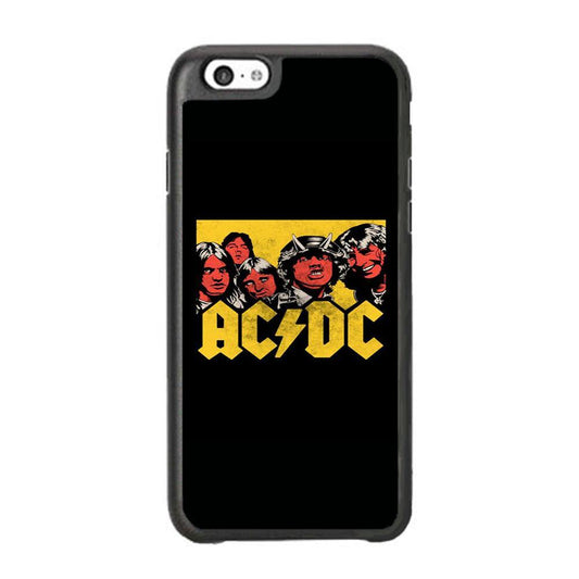 AC DC Player Cartoon Logo iPhone 6 | 6s Case - ezzyst