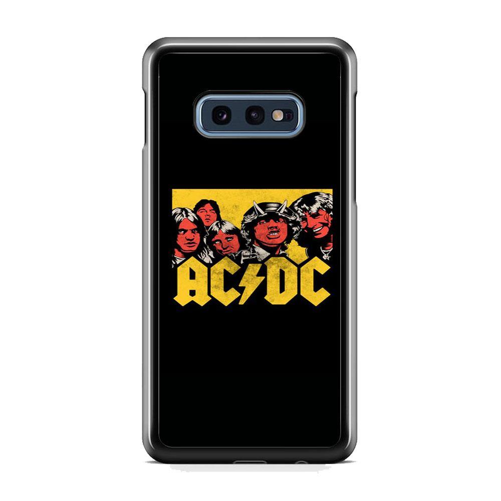 AC DC Player Cartoon Logo Samsung Galaxy 10e Case - ezzyst