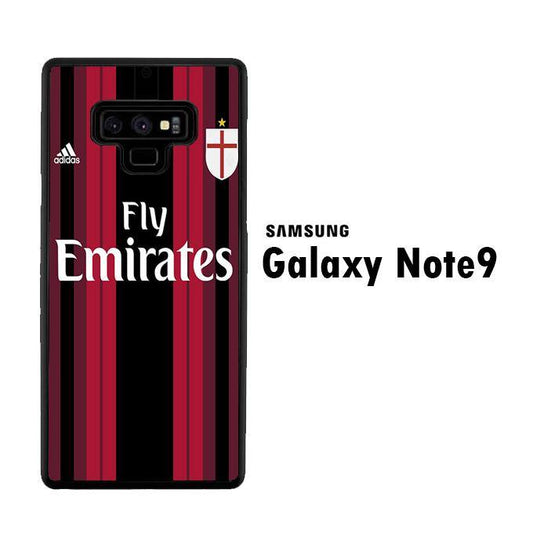 AC Milan Jersey Home Samsung Galaxy Note 9 Case - ezzyst