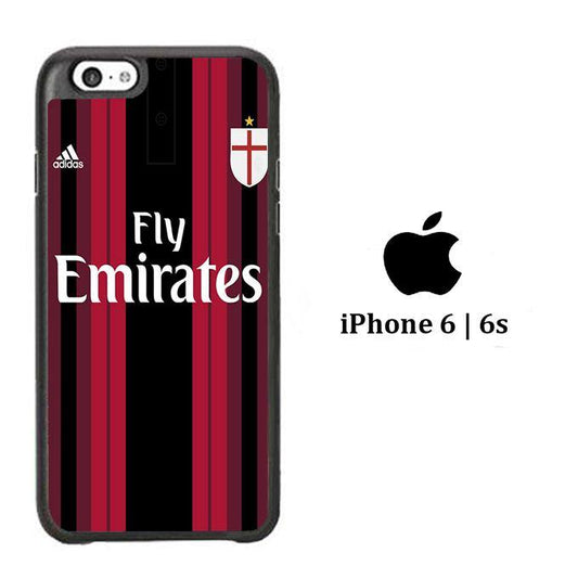 AC Milan Jersey Home iPhone 6 | 6s Case - ezzyst
