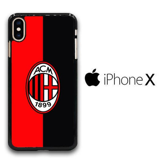 AC Milan Logo Team iPhone X Case - ezzyst