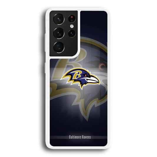 AFC Baltimore Raven Violet Logo Samsung Galaxy S21 Ultra Case