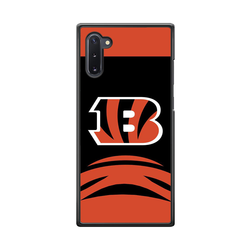 AFC Cincinnati Bengals Black Orange Samsung Galaxy Note 10 Case