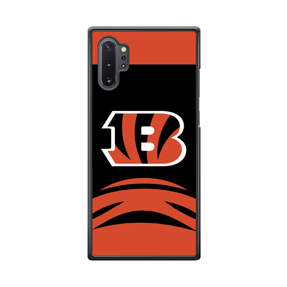 AFC Cincinnati Bengals Black Orange Samsung Galaxy Note 10 Plus Case