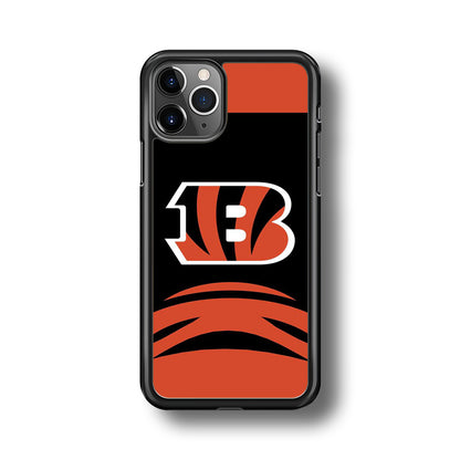 AFC Cincinnati Bengals Black Orange iPhone 11 Pro Max Case