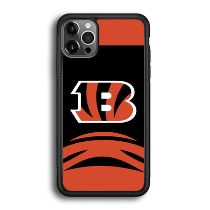 AFC Cincinnati Bengals Black Orange iPhone 12 Pro Max Case