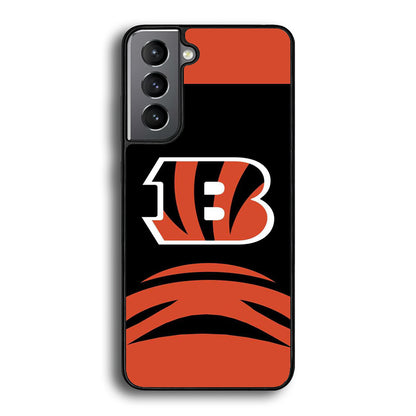 AFC Cincinnati Bengals Black Orange Samsung Galaxy S21 Plus Case