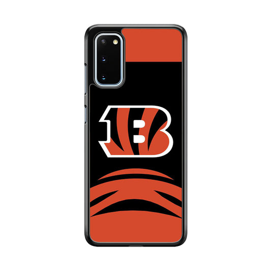 AFC Cincinnati Bengals Black Orange Samsung Galaxy S20 Case