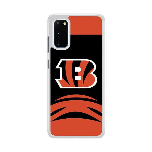 AFC Cincinnati Bengals Black Orange Samsung Galaxy S20 Case