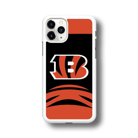 AFC Cincinnati Bengals Black Orange iPhone 11 Pro Max Case
