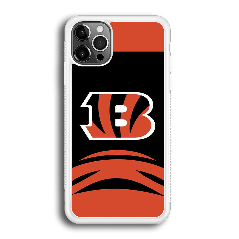 AFC Cincinnati Bengals Black Orange iPhone 12 Pro Max Case