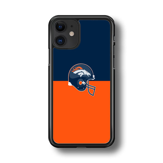 AFC Denver Broncos Helmet iPhone 11 Case