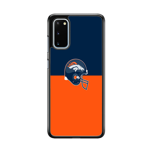 AFC Denver Broncos Helmet Samsung Galaxy S20 Case