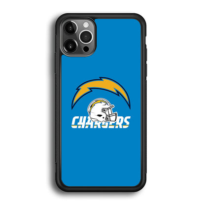 AFC Los Angeles Chargers Helmet iPhone 12 Pro Case