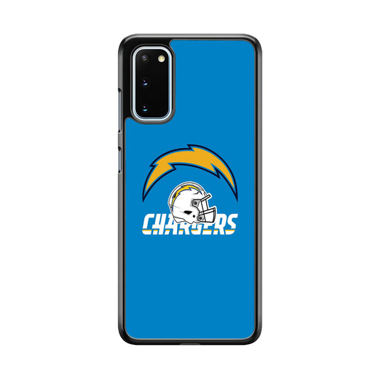 AFC Los Angeles Chargers Helmet Samsung Galaxy S20 Case