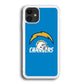 AFC Los Angeles Chargers Helmet iPhone 12 Case