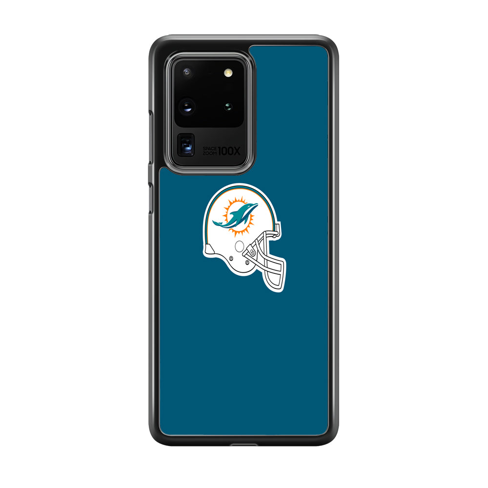 AFC Miami Dolphins Helmet Samsung Galaxy S20 Ultra Case