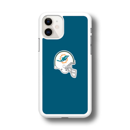 AFC Miami Dolphins Helmet iPhone 11 Case