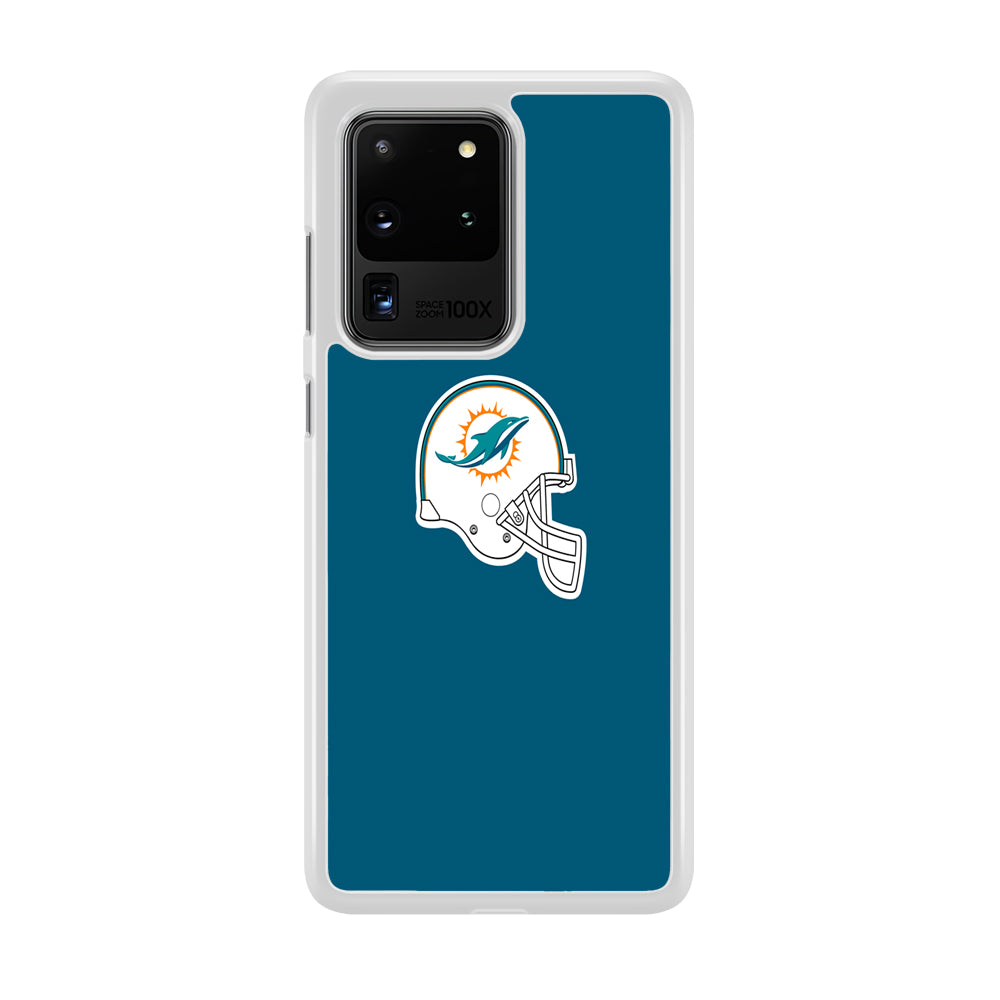 AFC Miami Dolphins Helmet Samsung Galaxy S20 Ultra Case
