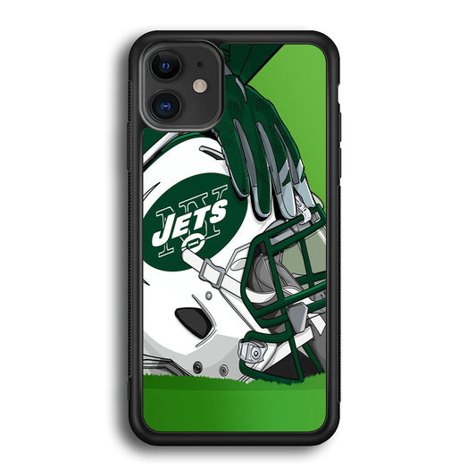 AFC New York Jets Helmet iPhone 12 Case