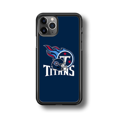 AFC Tennessee Titans Logo Helmet iPhone 11 Pro Max Case