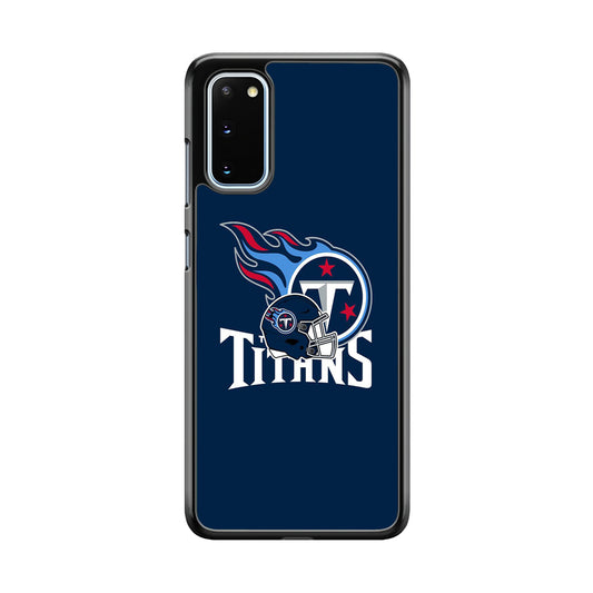 AFC Tennessee Titans Logo Helmet Samsung Galaxy S20 Case
