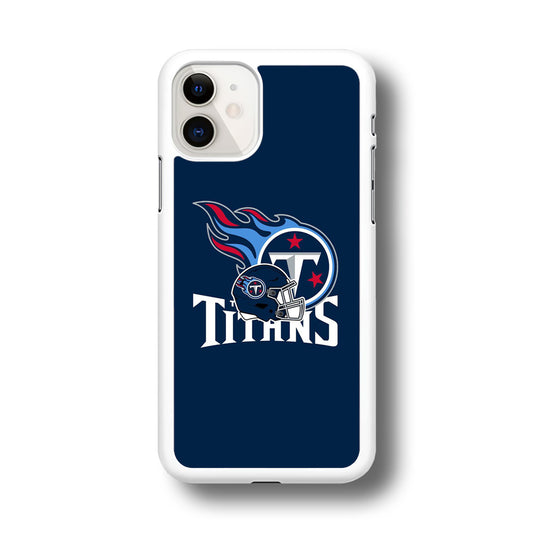 AFC Tennessee Titans Logo Helmet  iPhone 11 Case