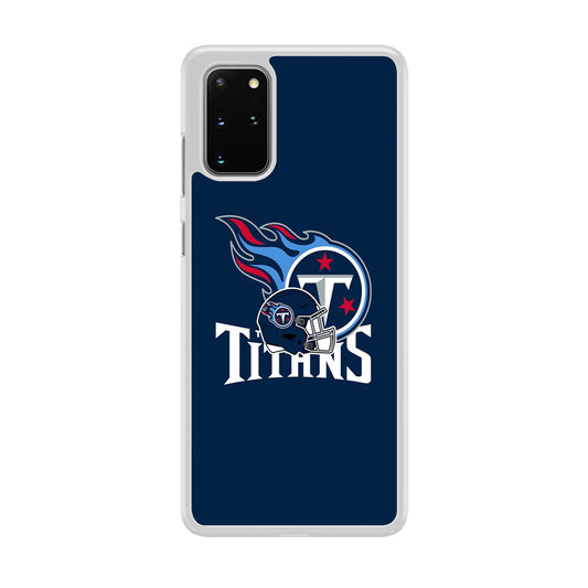 AFC Tennessee Titans Logo Helmet Samsung Galaxy S20 Plus Case