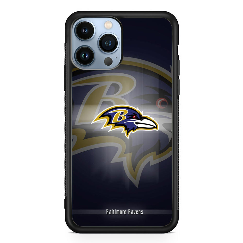 AFC Baltimore Raven Violet Logo iPhone 13 Pro Case
