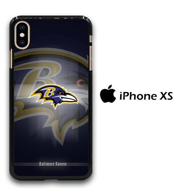 AFC Baltimore Raven Violet Logo iPhone Xs Case