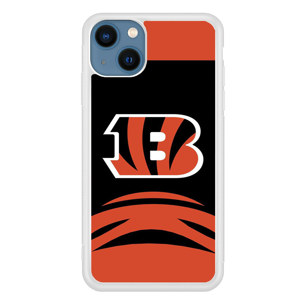 AFC Cincinnati Bengals Black Orange iPhone 13 Case