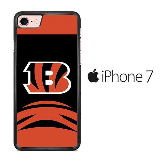 AFC Cincinnati Bengals Black Orange iPhone 7 Case - ezzyst