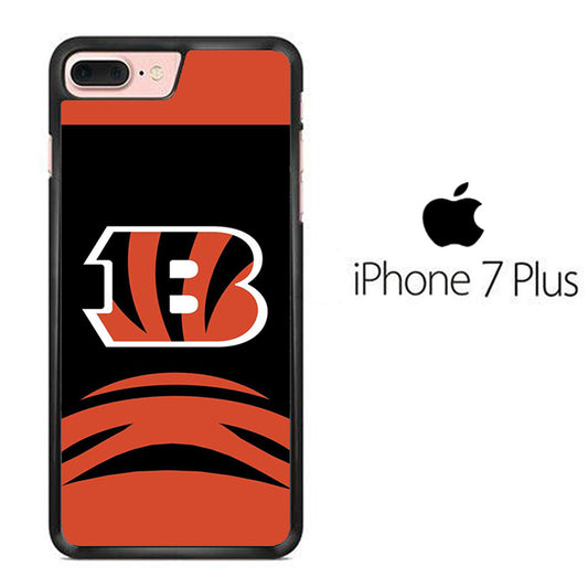 AFC Cincinnati Bengals Black Orange iPhone 7 Plus Case