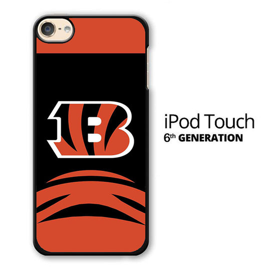 AFC Cincinnati Bengals Black Orange iPod Touch 6 Case
